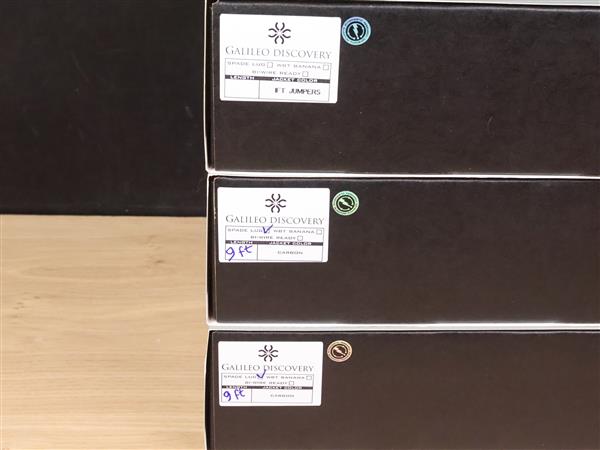 Grote foto synergistic research galileo discovery high end audio speaker cables 2 7 metre with jumpers audio tv en foto onderdelen en accessoires