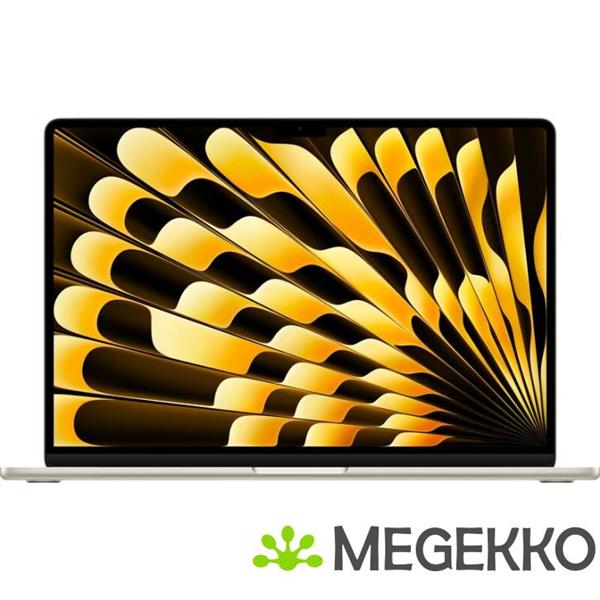 Grote foto apple macbook air 2026 15.3 m5 starlight computers en software overige computers en software