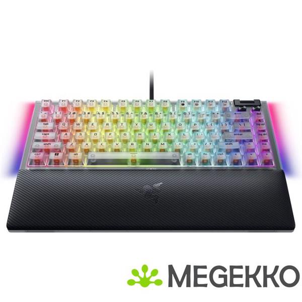 Grote foto razer blackwidow v4 75 transparant gaming toetsenbord computers en software toetsenborden