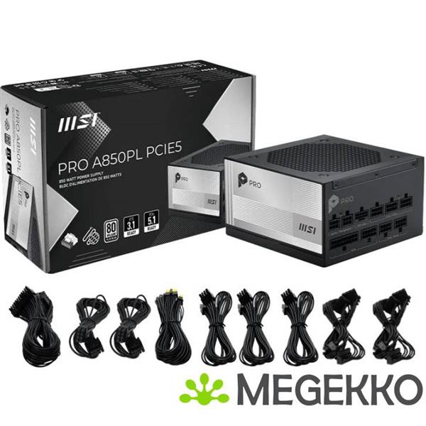 Grote foto msi pro a850pl pcie5 computers en software overige