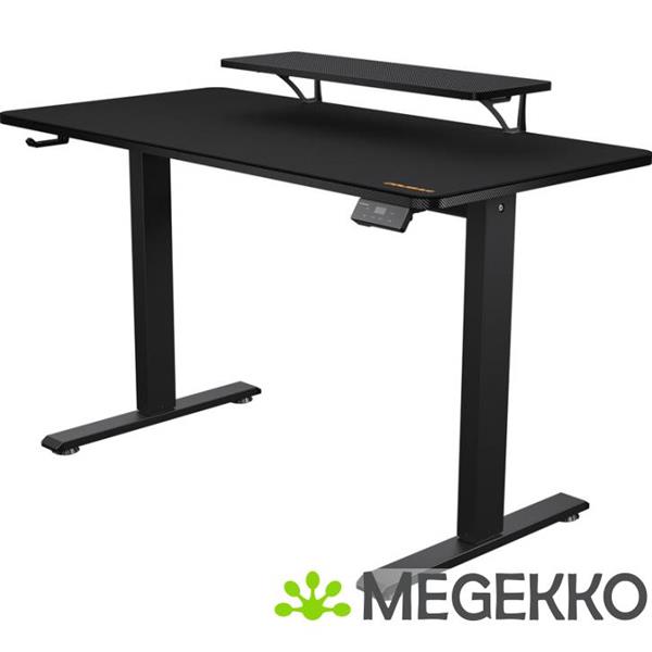 Grote foto cougar gaming e star 120 hoogte verstelbaar bureau zwart huis en inrichting stoelen
