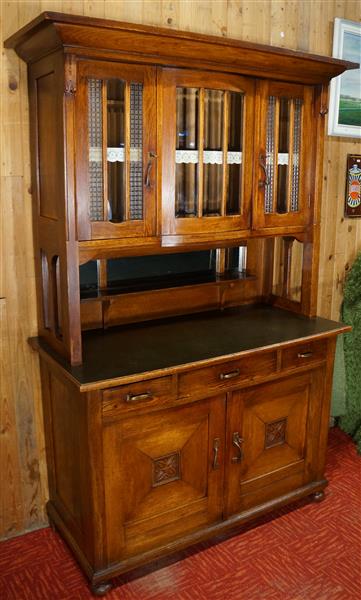 Grote foto antiek jugendstil buffetkast buffet servieskast antiek en kunst kasten