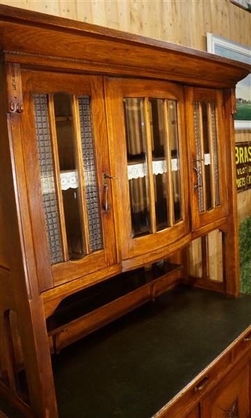 Grote foto antiek jugendstil buffetkast buffet servieskast antiek en kunst kasten