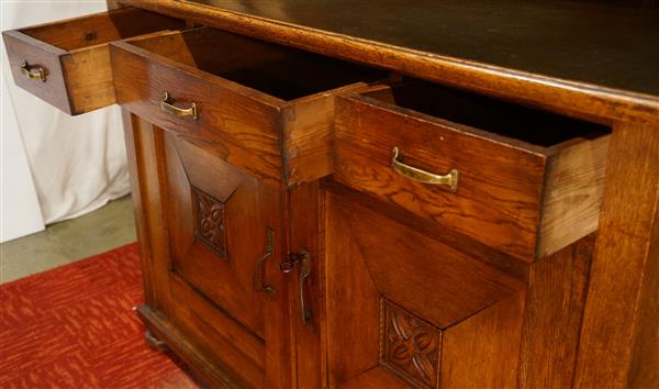 Grote foto antiek jugendstil buffetkast buffet servieskast antiek en kunst kasten