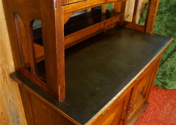 Grote foto antiek jugendstil buffetkast buffet servieskast antiek en kunst kasten