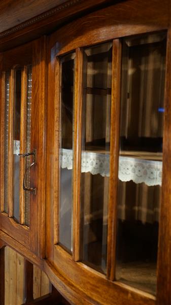 Grote foto antiek jugendstil buffetkast buffet servieskast antiek en kunst kasten