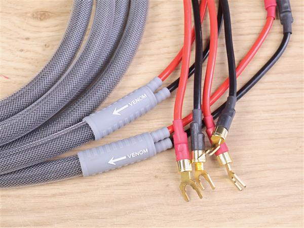 Grote foto shunyata research venom audio speaker cables 2 5 metre audio tv en foto onderdelen en accessoires