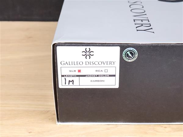 Grote foto synergistic research galileo discovery high end audio interconnects xlr 1 0 metre audio tv en foto onderdelen en accessoires