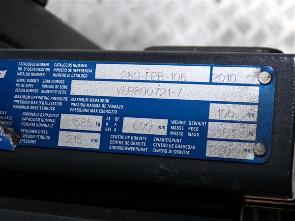 Grote foto cascade vorkversteller outlet agrarisch heftrucks
