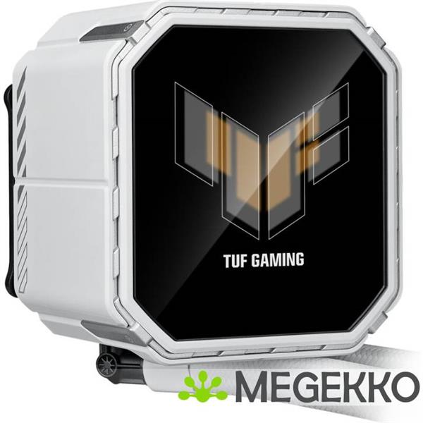 Grote foto asus tuf gaming lc iii 360 argb lcd white edition computers en software behuizingen en kasten