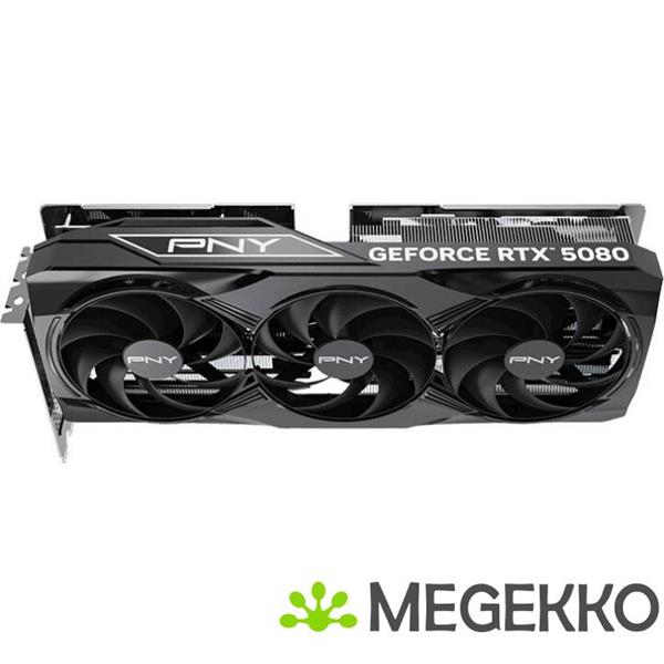 Grote foto pny geforce rtx 5080 16gb triple fan computers en software videokaarten