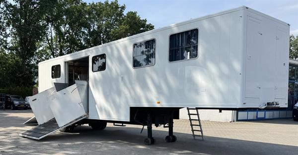 Grote foto 6 paards trailer oplegger met woonkamer en nieuw jaar apk doe het zelf en verbouw opleggers