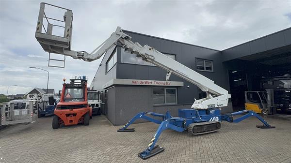 Grote foto teupen leo 30t rups hoogwerker crawler telescopic boom lift 30 meter werkhoogte 2007 doe het zelf en verbouw hoogwerkers