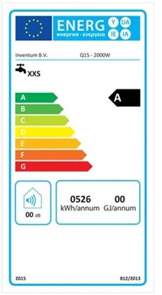 Grote foto inventum q15 keukenboiler 15liter doe het zelf en verbouw sanitair