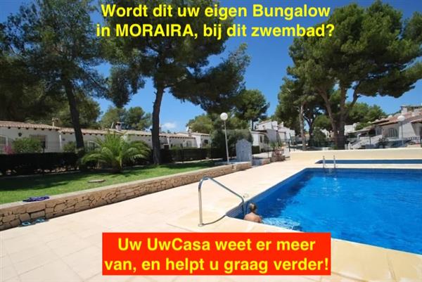 Grote foto uw eigen bungalow bij zwembad in moraira met huizen en kamers bestaand europa