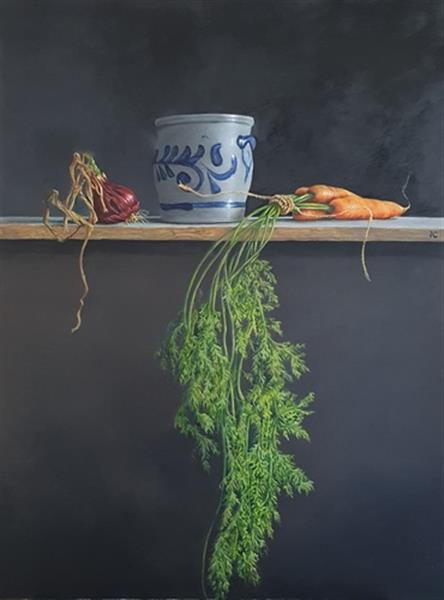 Grote foto kunsthandel gennep keulse pot met ..... antiek en kunst modern