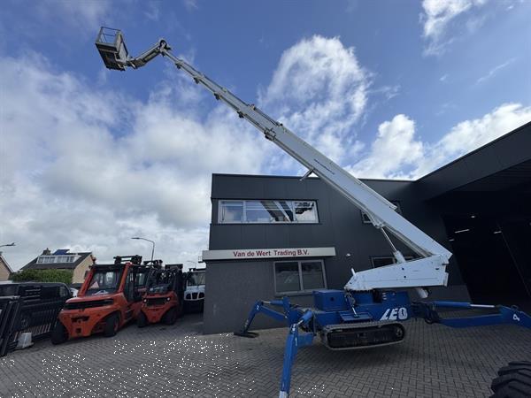 Grote foto teupen leo 36t rups hoogwerker crawler telescopic boom lift 36 meter werkhoogte 2006 doe het zelf en verbouw hoogwerkers