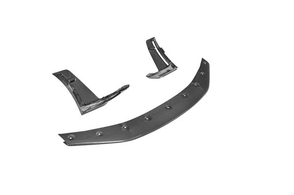 Grote foto dit betreft een porsche 911 992 gt3 rs carbon voorbumper voorlip splitter set auto onderdelen tuning en styling