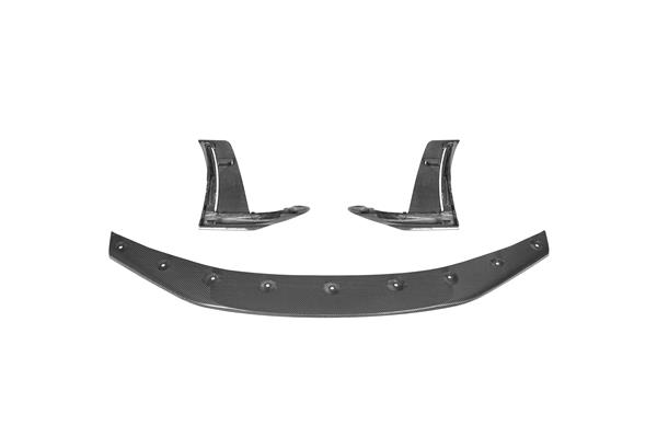 Grote foto dit betreft een porsche 911 992 gt3 rs carbon voorbumper voorlip splitter set auto onderdelen tuning en styling