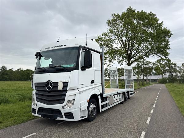 Grote foto mercedes benz actros 2542ll machine transporter oprij vrachtwagen 6x2 acc tuv 6 2027 doe het zelf en verbouw vrachtwagens