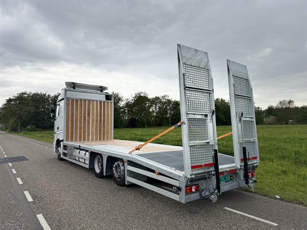 Grote foto mercedes benz actros 2542ll machine transporter oprij vrachtwagen 6x2 acc tuv 6 2027 doe het zelf en verbouw vrachtwagens