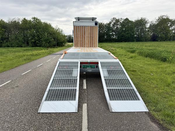 Grote foto mercedes benz actros 2542ll machine transporter oprij vrachtwagen 6x2 acc tuv 6 2027 doe het zelf en verbouw vrachtwagens