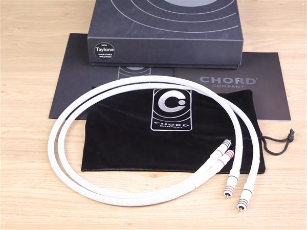 Grote foto chord company chordmusic high end audio interconnects rca 1 0 metre audio tv en foto onderdelen en accessoires