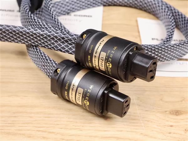 Grote foto wireworld audio platinum electra 7 high end audio power cables 1 5 metre 2 available audio tv en foto onderdelen en accessoires