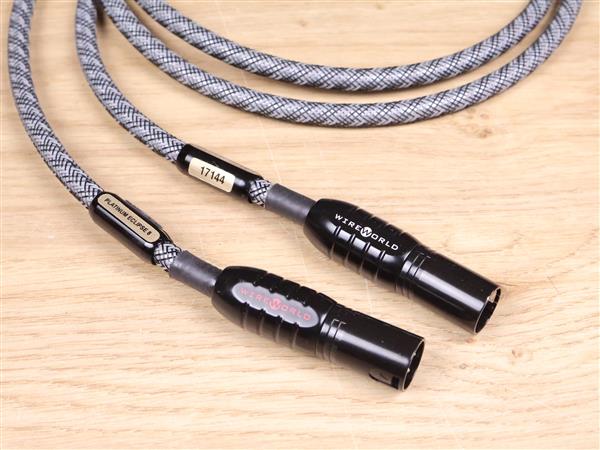 Grote foto wireworld platinum eclipse 8 high end audio interconnects xlr 1 0 metre 2 pairs available audio tv en foto onderdelen en accessoires