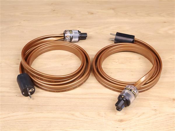 Grote foto wireworld gold electra 5.2 silver high end audio power cables 2 0 metre 2 available audio tv en foto onderdelen en accessoires