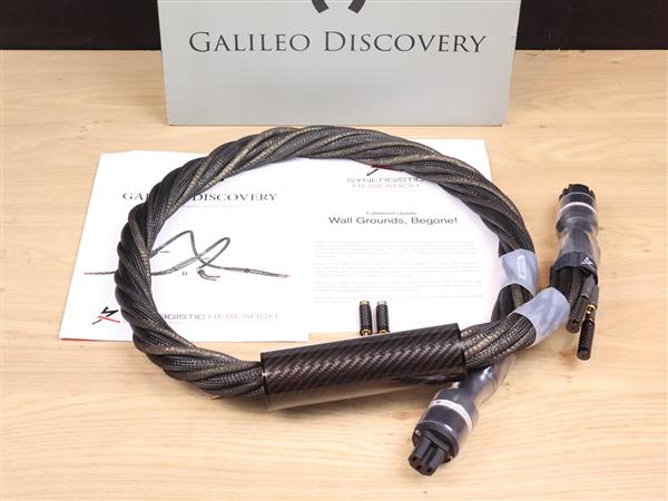 Grote foto synergistic research galileo discovery high end audio power cable 1 5 metre audio tv en foto onderdelen en accessoires