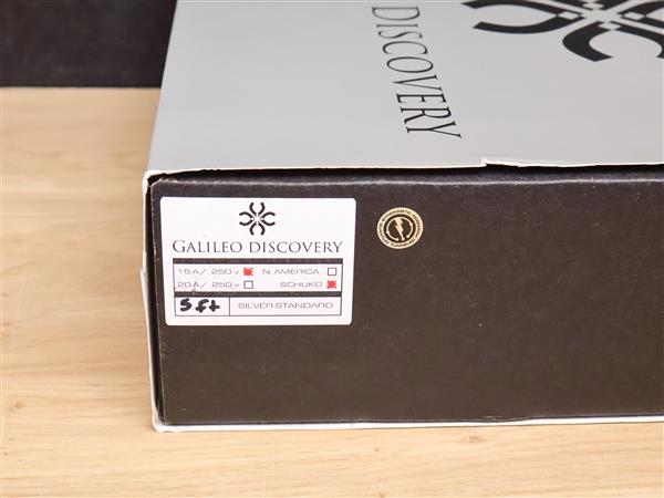 Grote foto synergistic research galileo discovery high end audio power cable 1 5 metre audio tv en foto onderdelen en accessoires