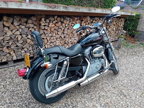 Grote foto originele harley davidson sportster 883 motoren harley davidson