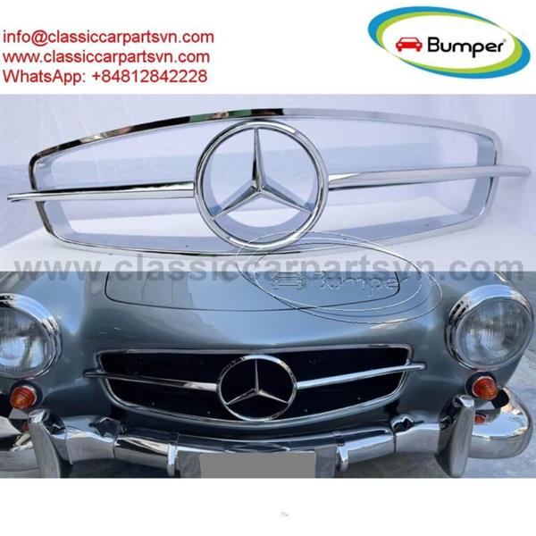 Grote foto mercedes 190sl roadster front grille auto onderdelen accessoire delen