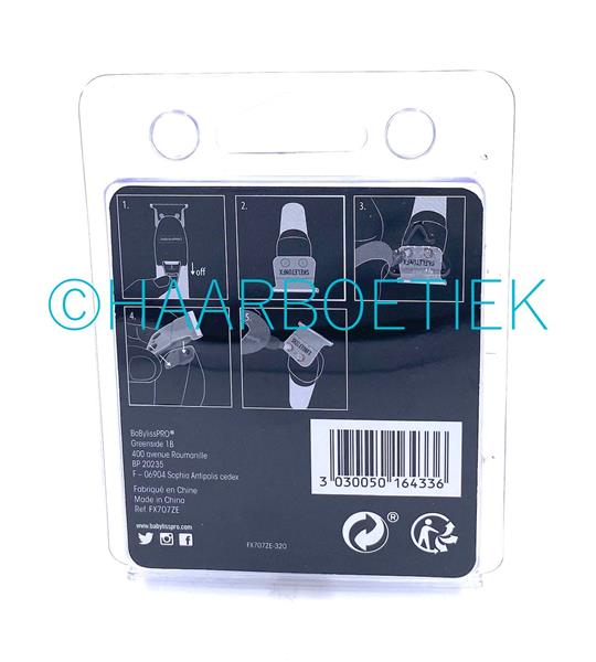 Grote foto babyliss pro for artists vervangkop skeleton fx707ze kleding dames sieraden