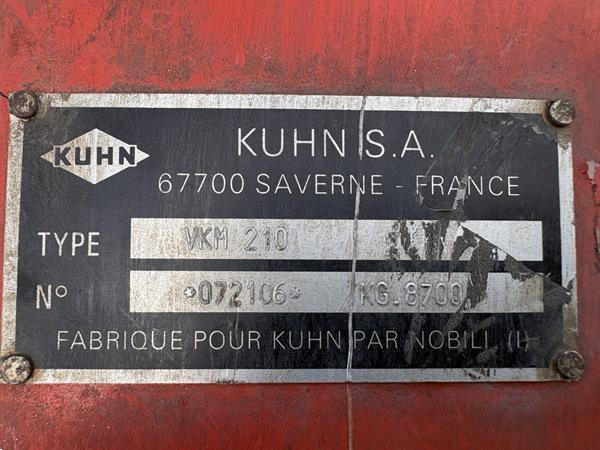 Grote foto kuhn klepelmaaier 2.1 mtr agrarisch maaiers