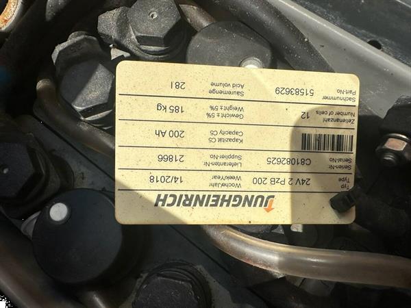 Grote foto vs 22915 elektrische stapelaar jungheinrich ejc112 doe het zelf en verbouw hefwerktuigen