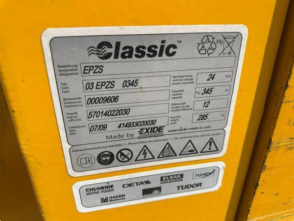 Grote foto vs 22919 elektrische stapelaar jungheinrich 3.680mm doe het zelf en verbouw hefwerktuigen