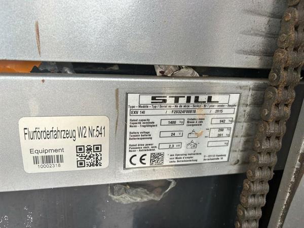 Grote foto vs 22920 elektrische stapelaar still exv 14i doe het zelf en verbouw hefwerktuigen