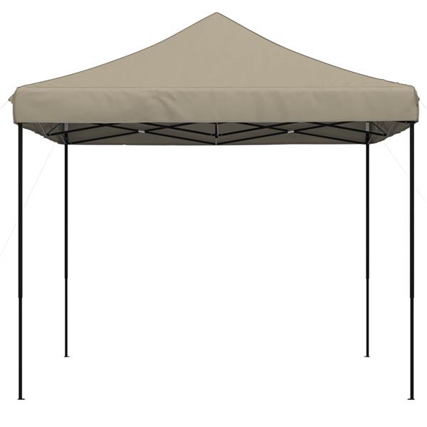 Grote foto vidaxl partytent taupe 292 x 292 x 315 cm oxford stof tuin en terras overige tuin en terras