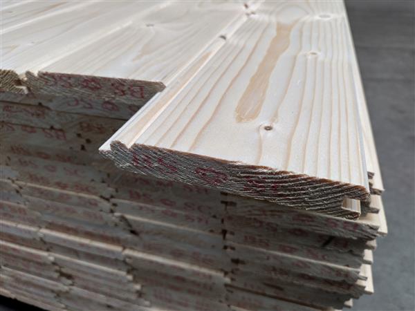 Grote foto vurenhouten kraaldelen 18x115mm x510cm doe het zelf en verbouw hout en planken