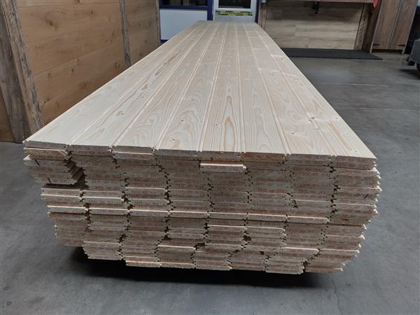 Grote foto vurenhouten kraaldelen 18x115mm x510cm doe het zelf en verbouw hout en planken