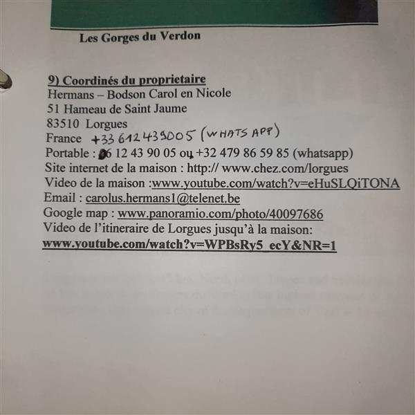 Grote foto provence huis in rustig gehucht vakantie frankrijk