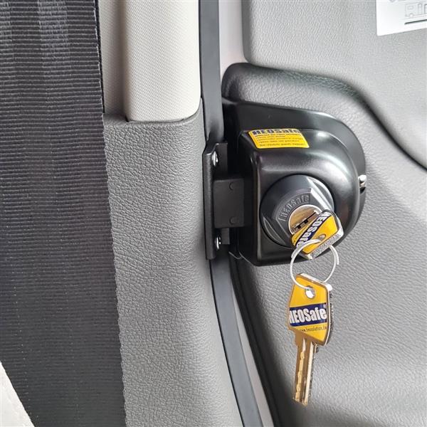 Grote foto heosafe security set cabine ford transit 2014 zwart caravans en kamperen caravan accessoires