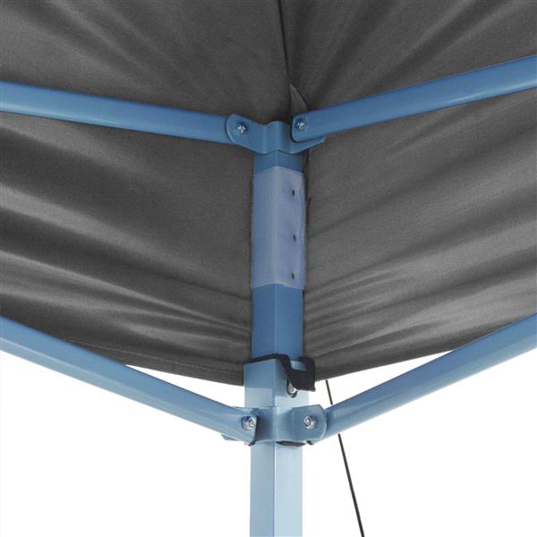Grote foto vidaxl partytent antraciet 200 x 200 x 315 cm oxford stof tuin en terras overige tuin en terras