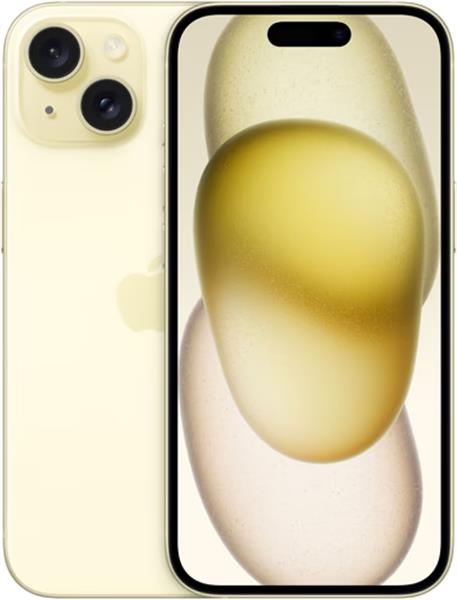 Grote foto magazijn opruiming apple iphone 15 model 2023 256gb geel garantie telecommunicatie apple iphone