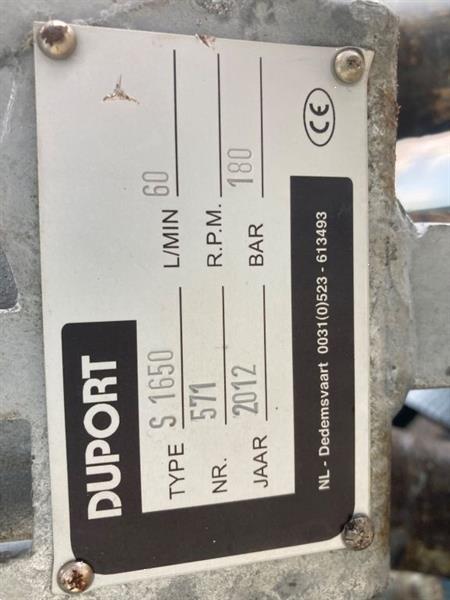 Grote foto duport s 1650 agrarisch beregeningapparatuur
