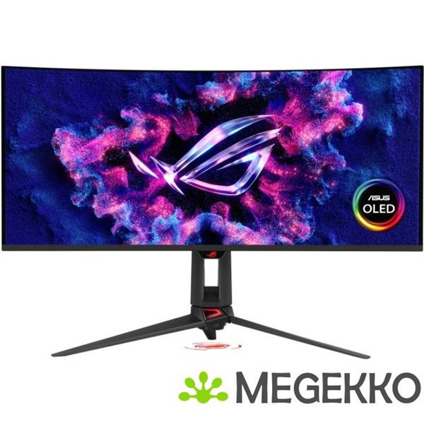 Grote foto asus rog swift oled pg34wcdn 34 wide quad hd 360hz qd oled gaming monitor computers en software overige computers en software