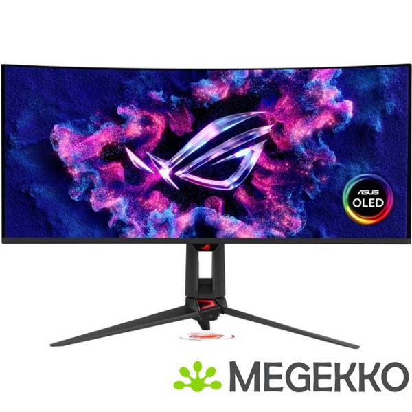 Grote foto asus rog swift oled pg34wcdn 34 wide quad hd 360hz qd oled gaming monitor computers en software overige computers en software