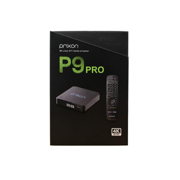 Grote foto prixon p9 pro krachtige 4k linux ott media streamer 2026 model telecommunicatie zenders en ontvangers